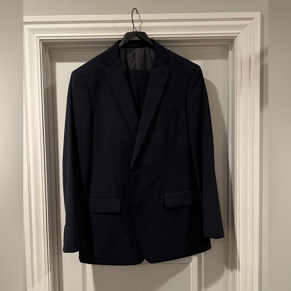 Claiborne Navy Blue Suit